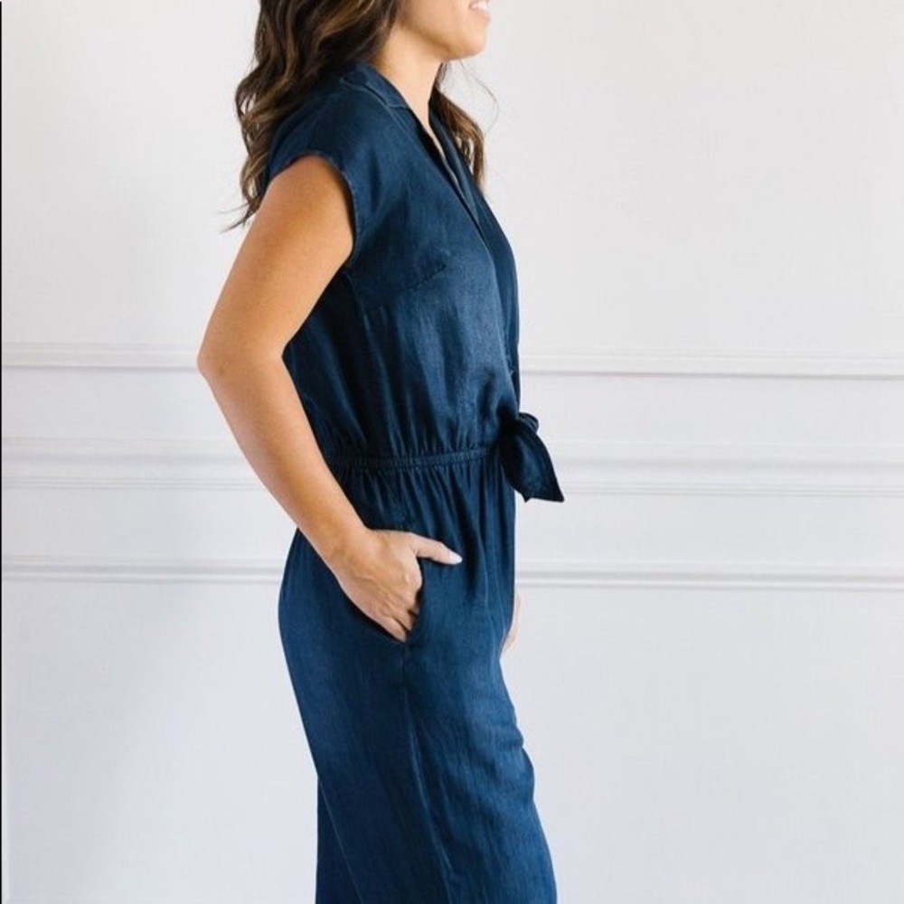 Denim jumpsuit